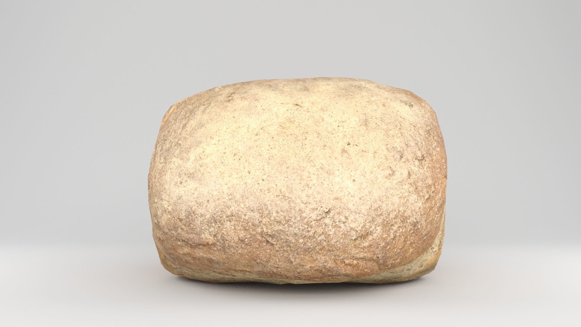 3D Bread Models Photoscan Low poly with PBR textures 4k Low-poly 3D model_7