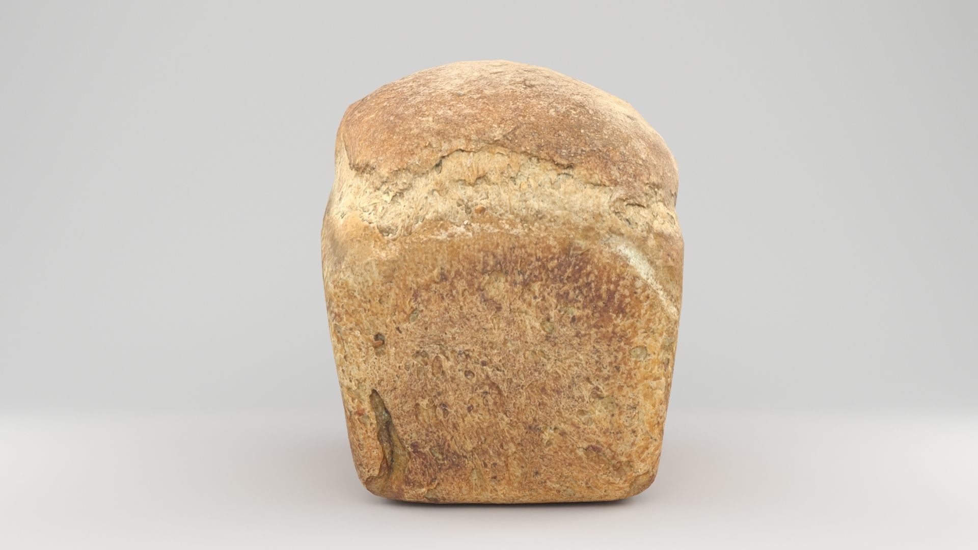 3D Bread Models Photoscan Low poly with PBR textures 4k Low-poly 3D model_3
