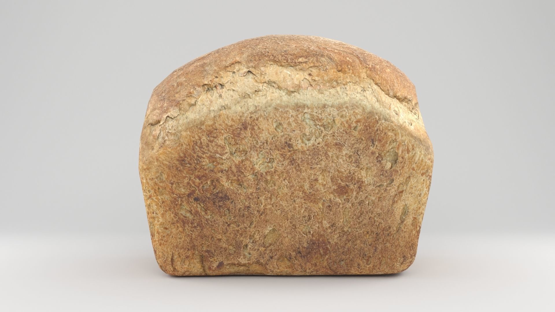 3D Bread Models Photoscan Low poly with PBR textures 4k Low-poly 3D model_4