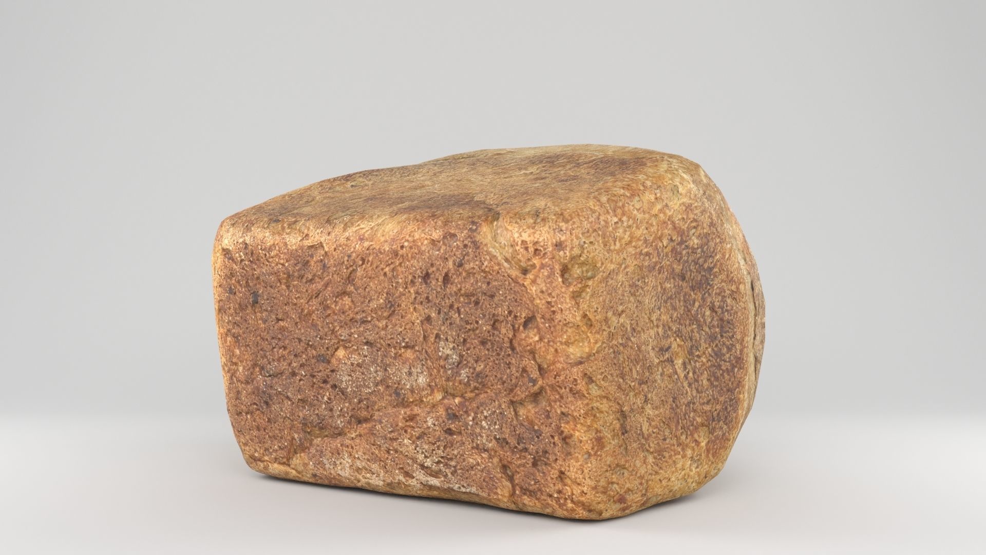 3D Bread Models Photoscan Low poly with PBR textures 4k Low-poly 3D model_9