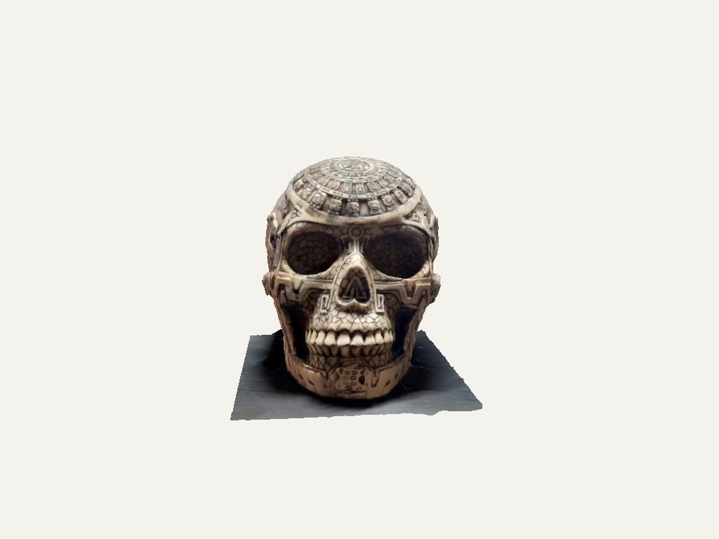 Aztec skull 3D model_11