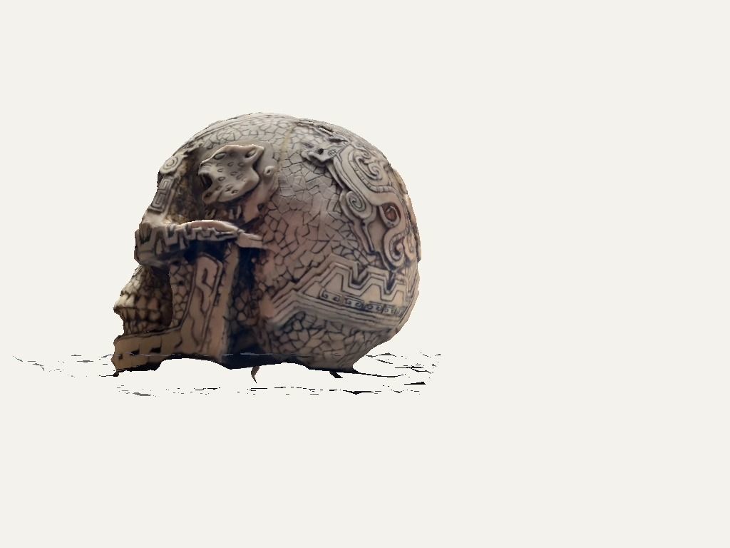 Aztec skull 3D model_42