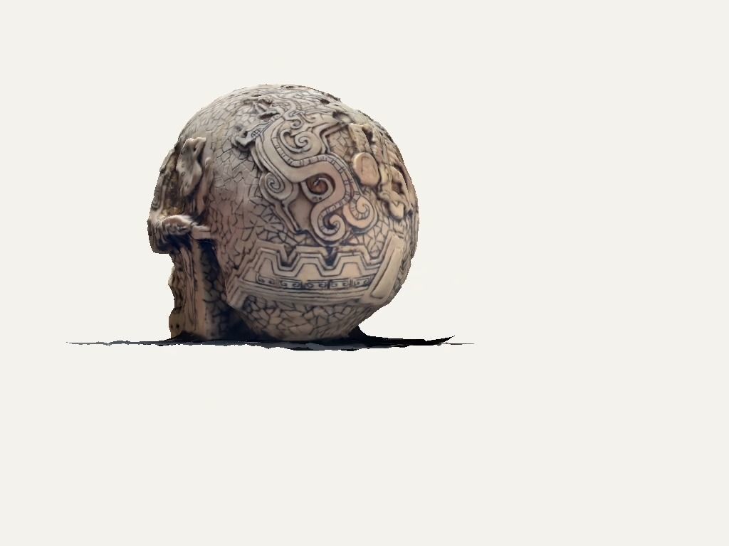 Aztec skull 3D model_35