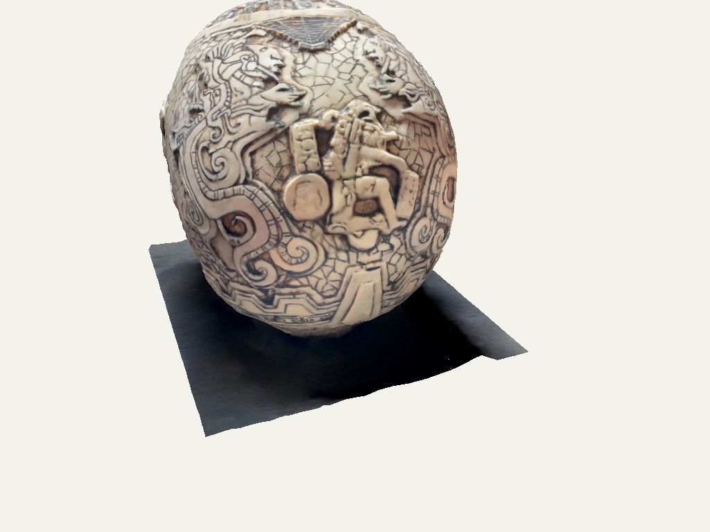 Aztec skull 3D model_31