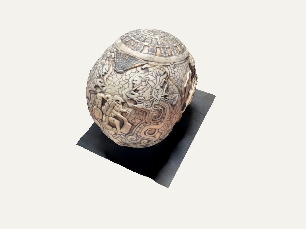 Aztec skull 3D model_26