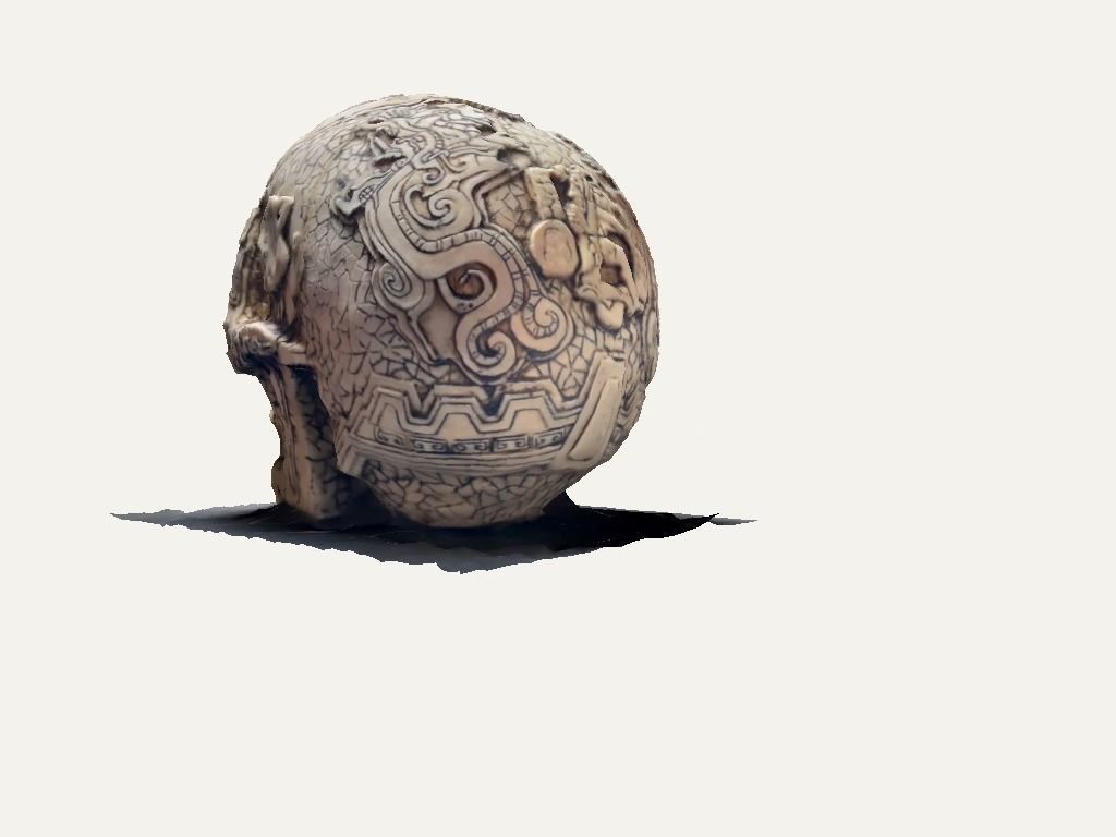 Aztec skull 3D model_34