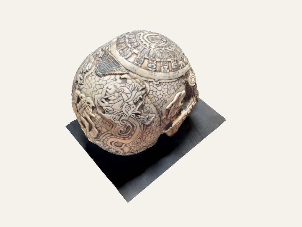 Aztec skull 3D model_23