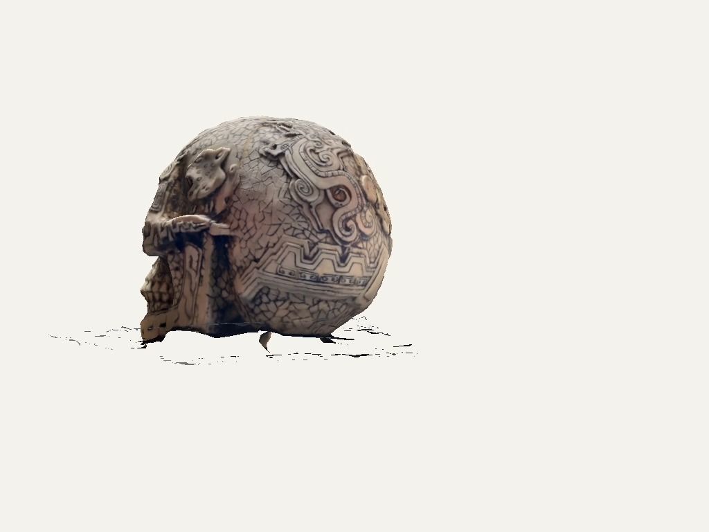 Aztec skull 3D model_39