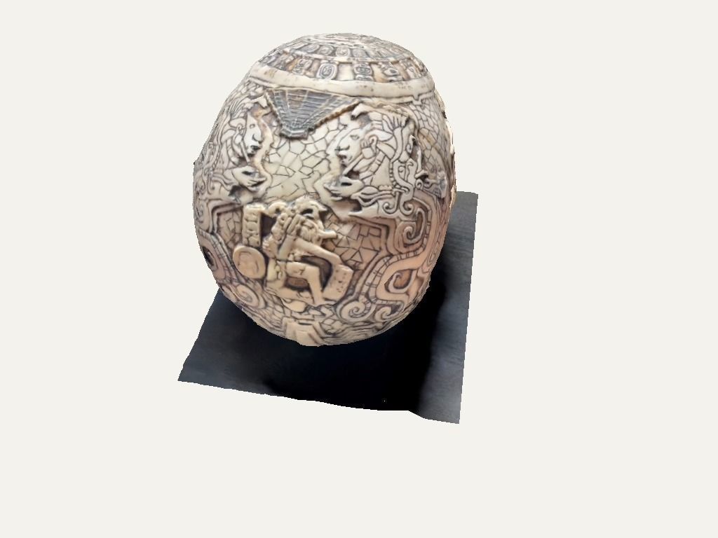 Aztec skull 3D model_28