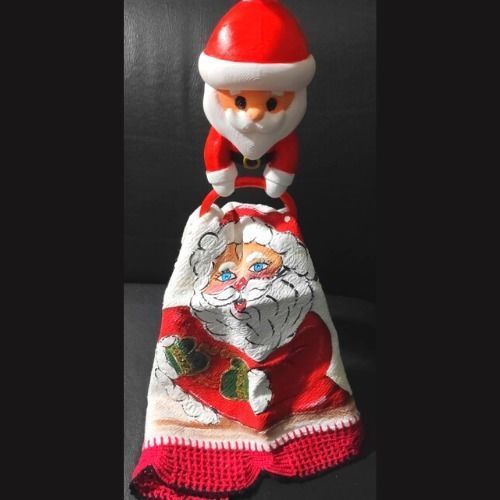 Santa Claus Towel Holder 3D print model_14