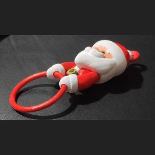 Santa Claus Towel Holder 3D print model_7
