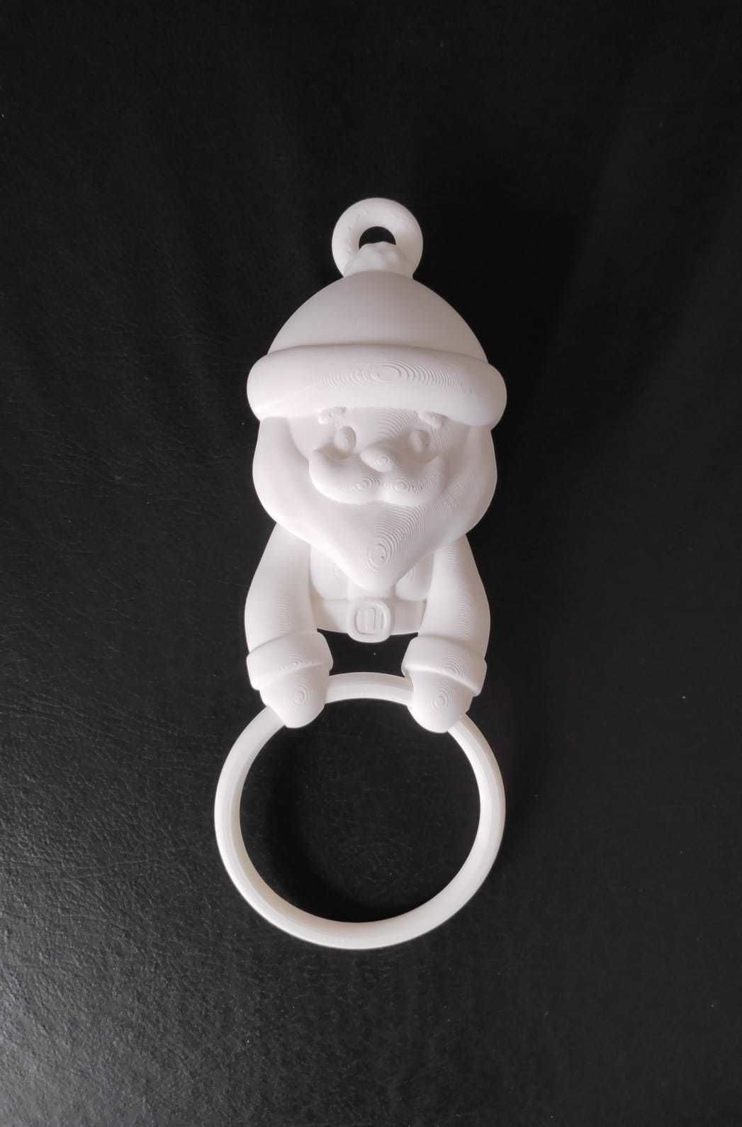 Santa Claus Towel Holder 3D print model_5