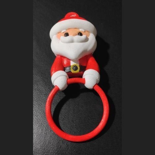 Santa Claus Towel Holder 3D print model_10