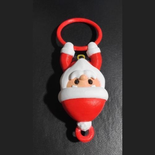 Santa Claus Towel Holder 3D print model_12