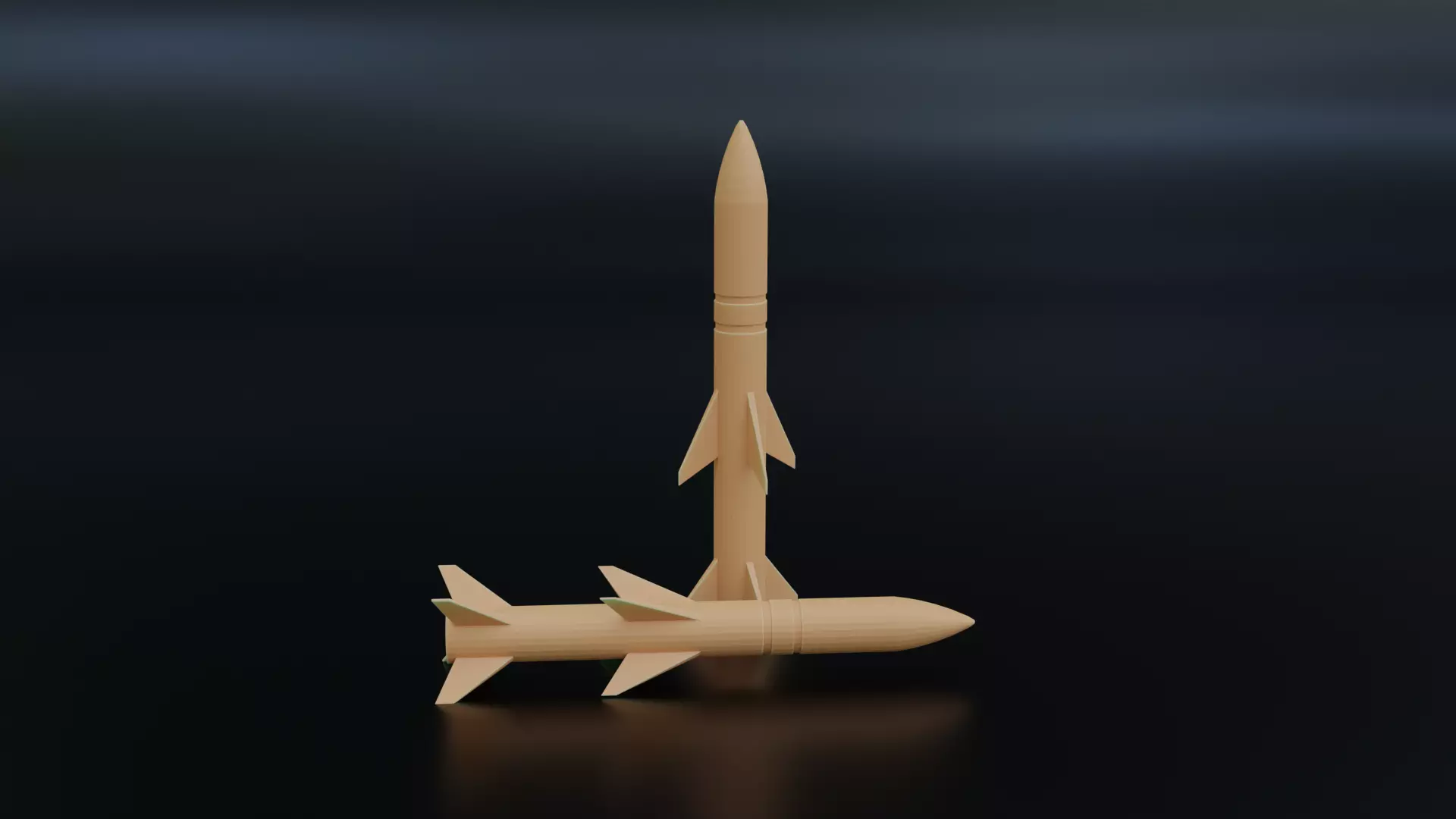 Air Defense Missile 3D print model