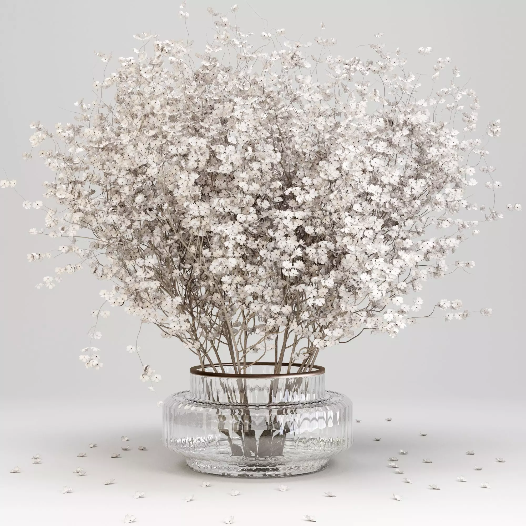  Bouquet Branches 3D model_0
