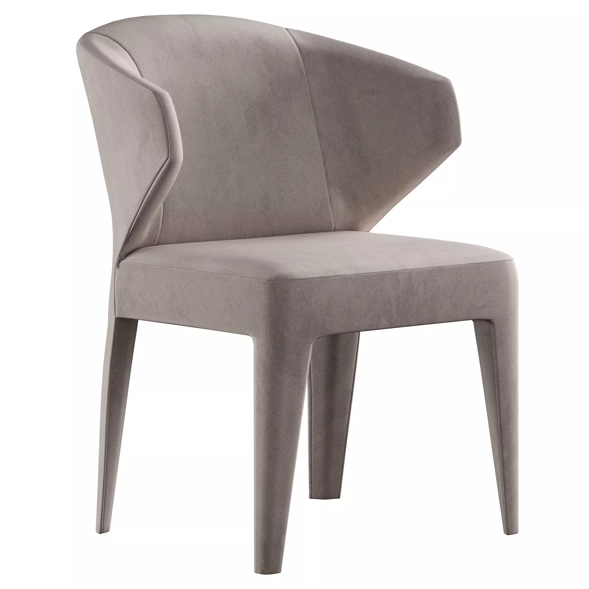 LAPEL CHAIR by Bakerfurniture 3D model