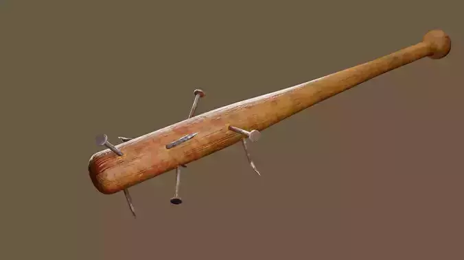 Baseball bat 3D model