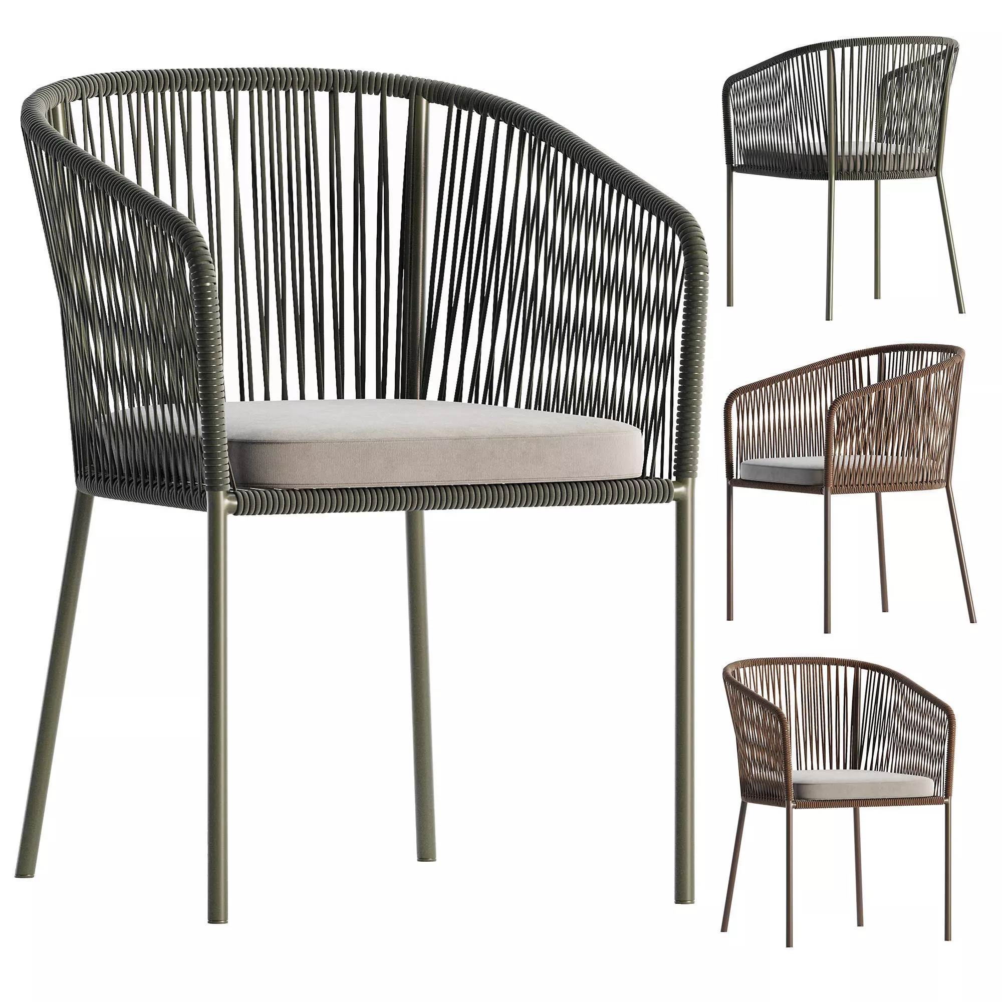 La Forma Ex Julia Grup Stool Yanet 3D model