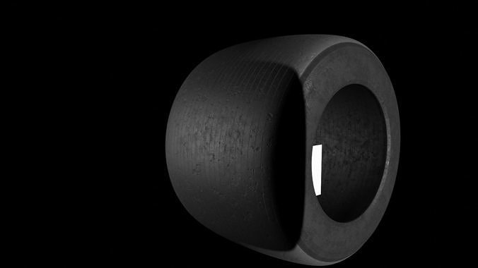 Used F1 Tyre Free 3D model