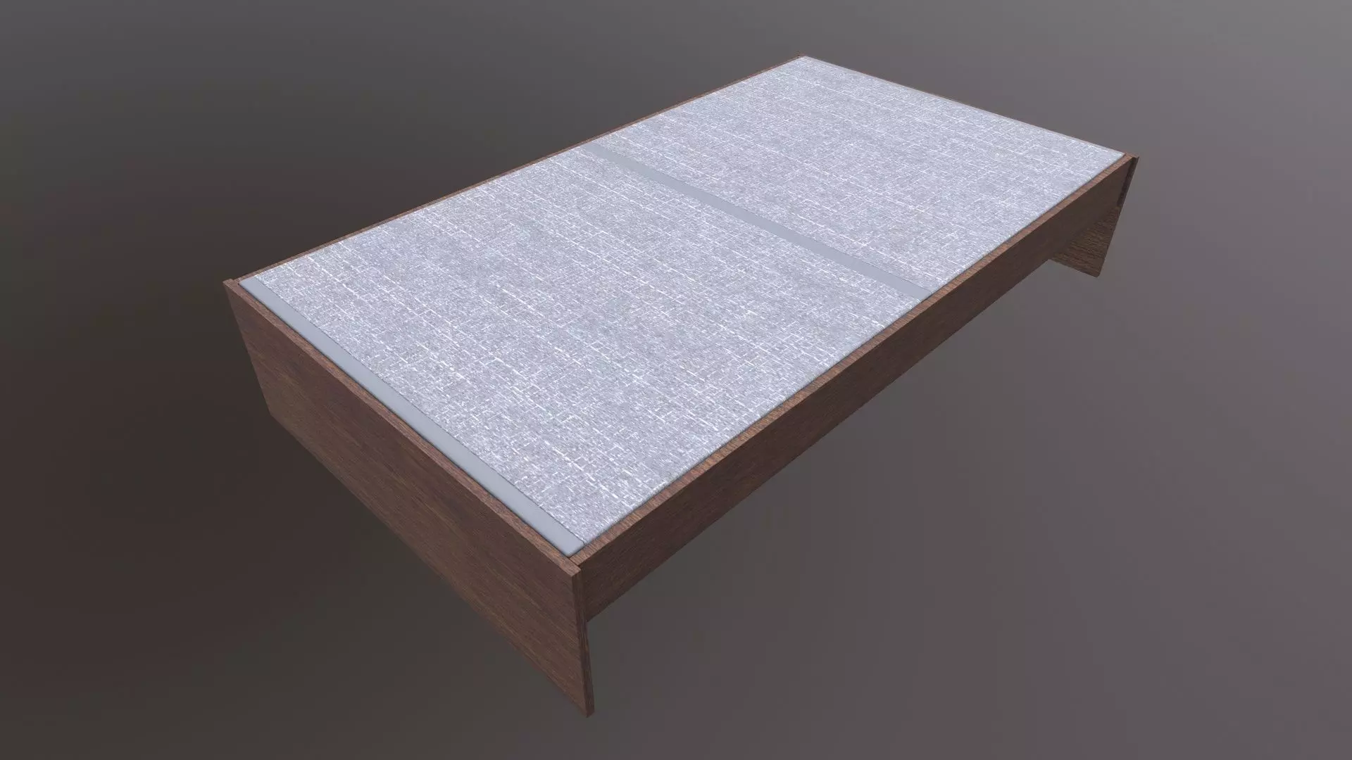 Divan Bed 3D model