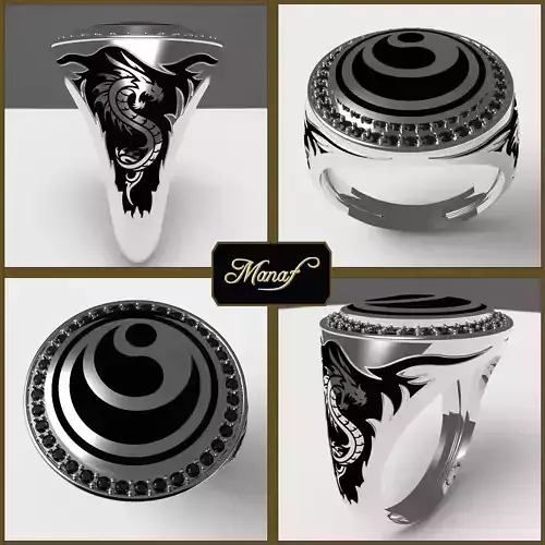 Mens ring STL