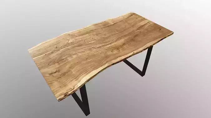 Handmade Live Edge Maple Bench