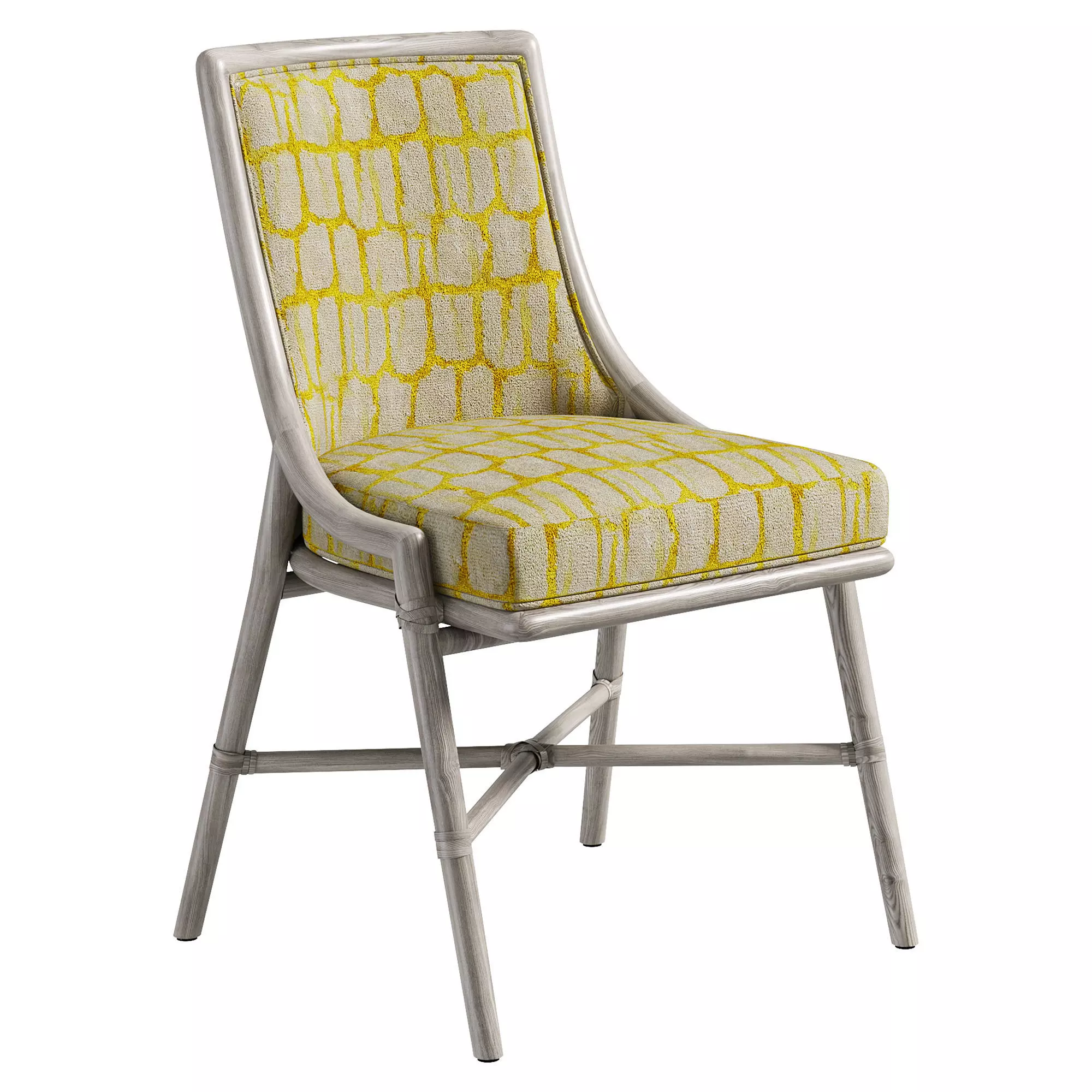 PASSAGE SIDE CHAIR by Bakerfurniture 3D model