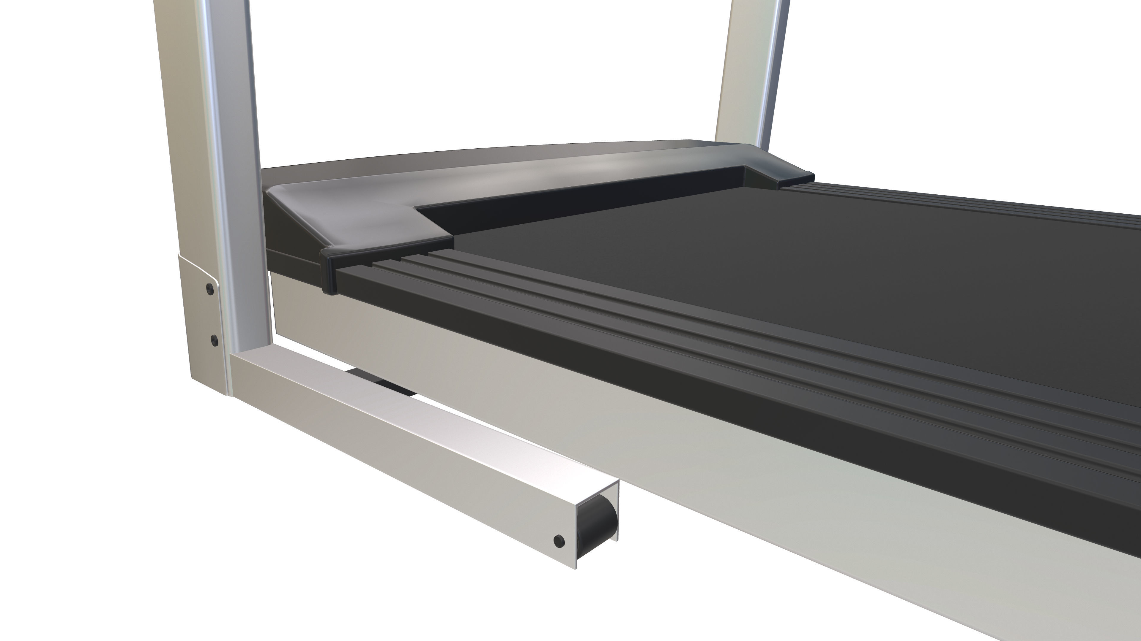 Running Treadmill 3d Model VR Low-poly 3D model_10