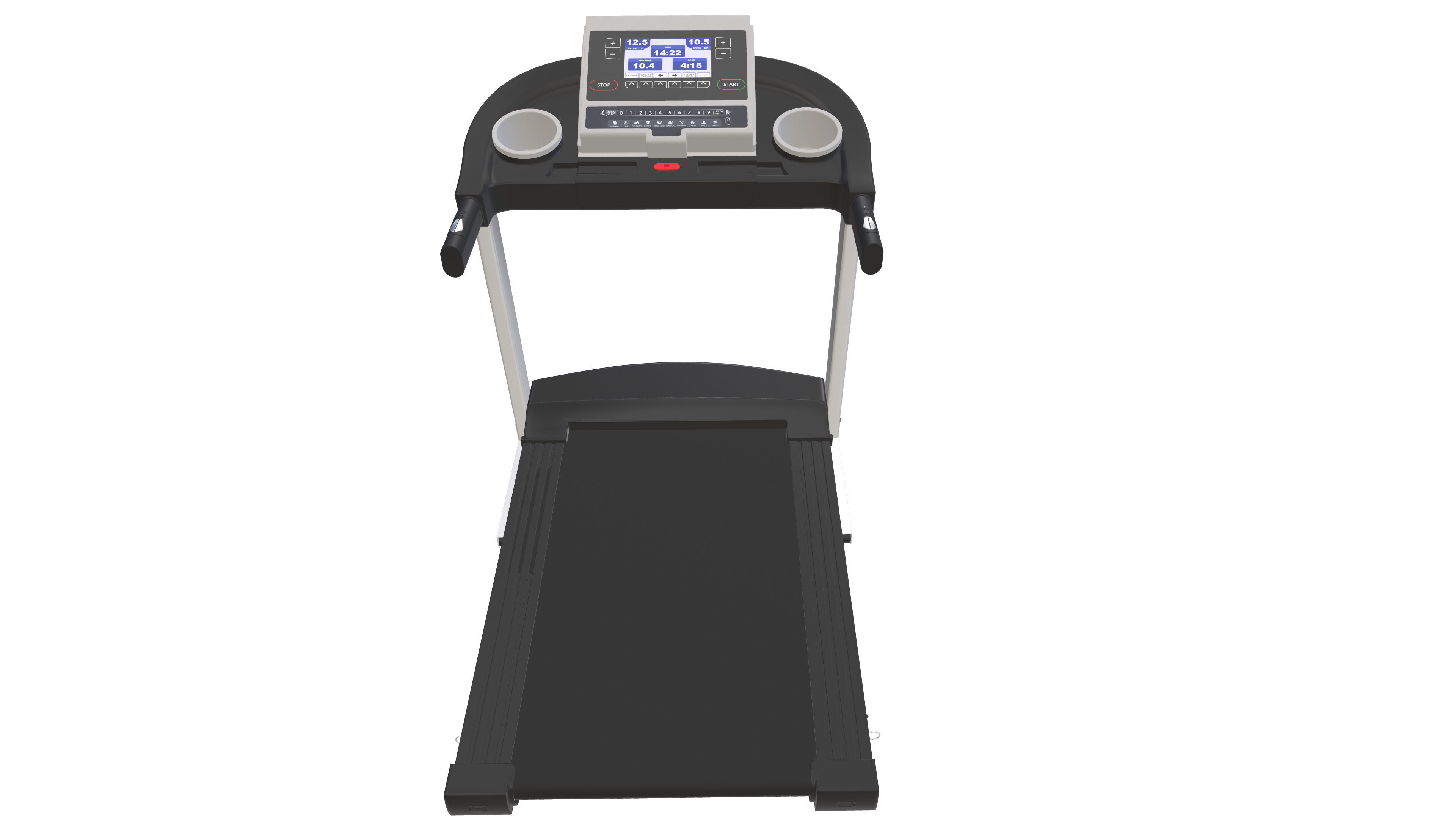 Running Treadmill 3d Model VR Low-poly 3D model_2