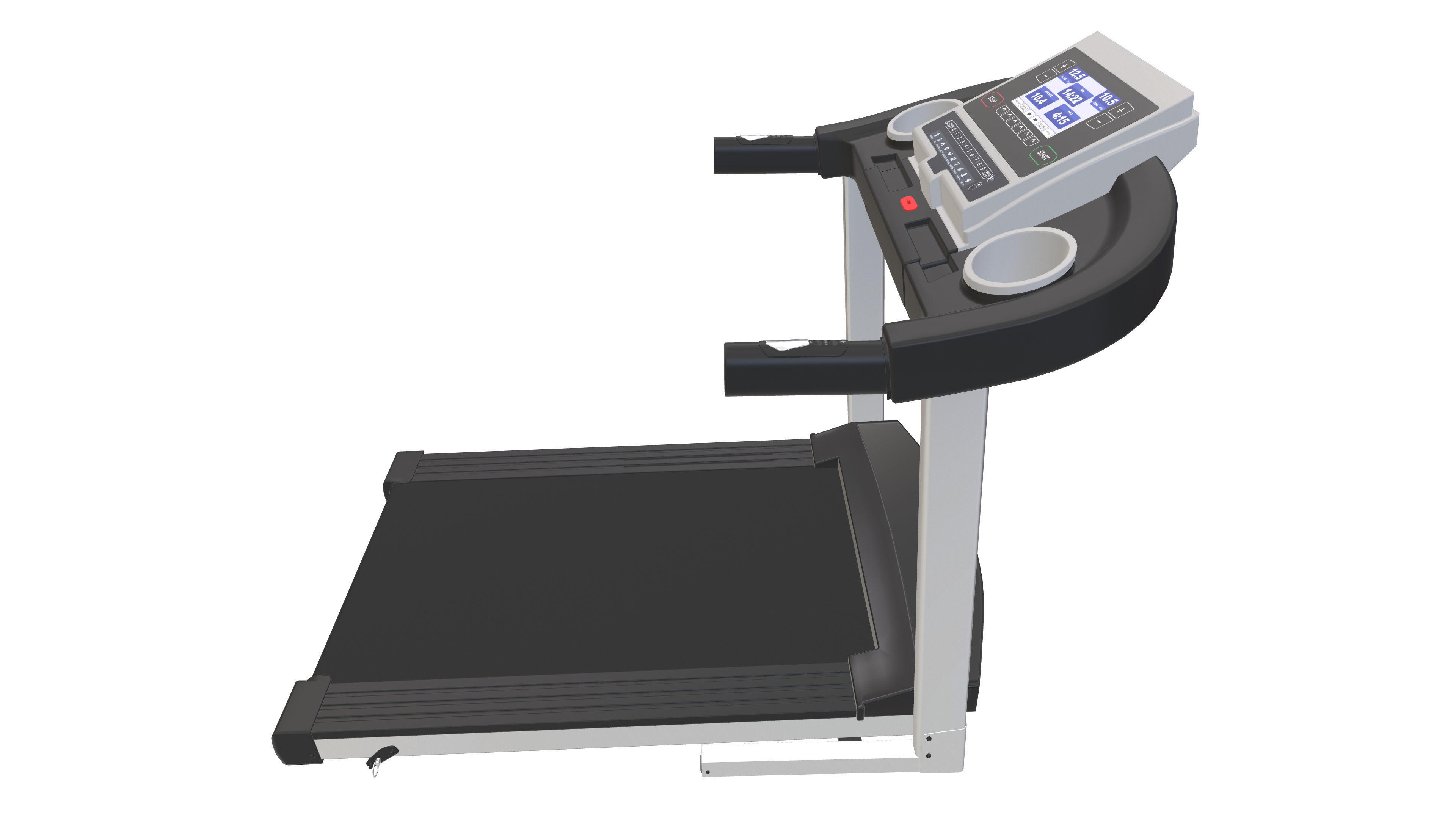 Running Treadmill 3d Model VR Low-poly 3D model_4