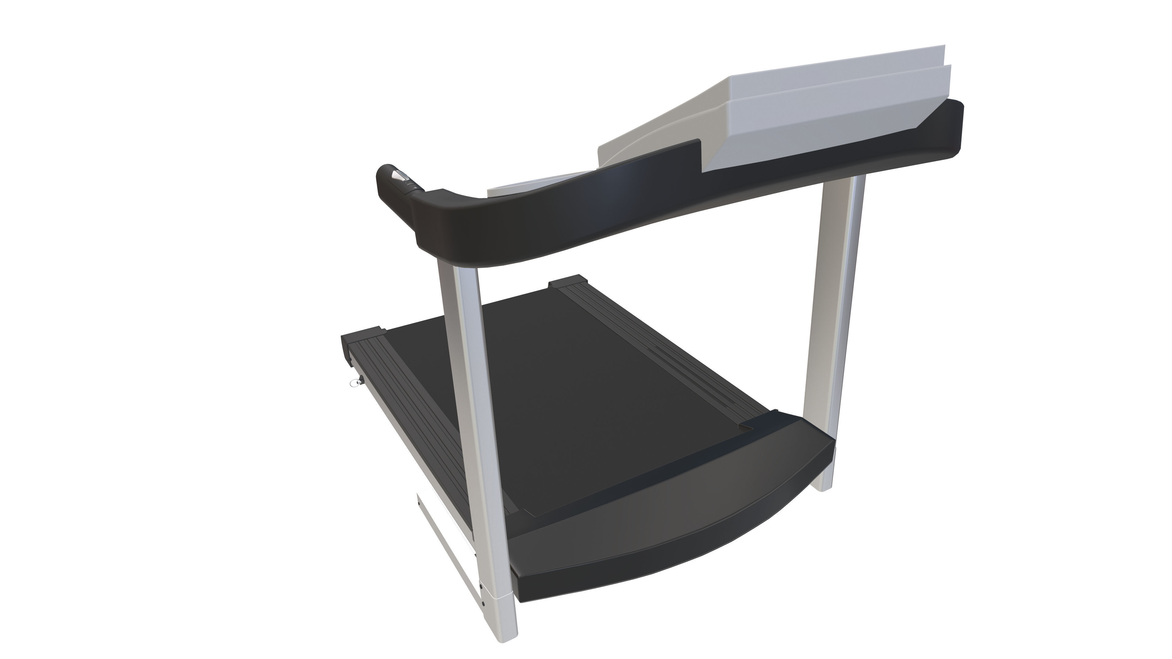 Running Treadmill 3d Model VR Low-poly 3D model_5