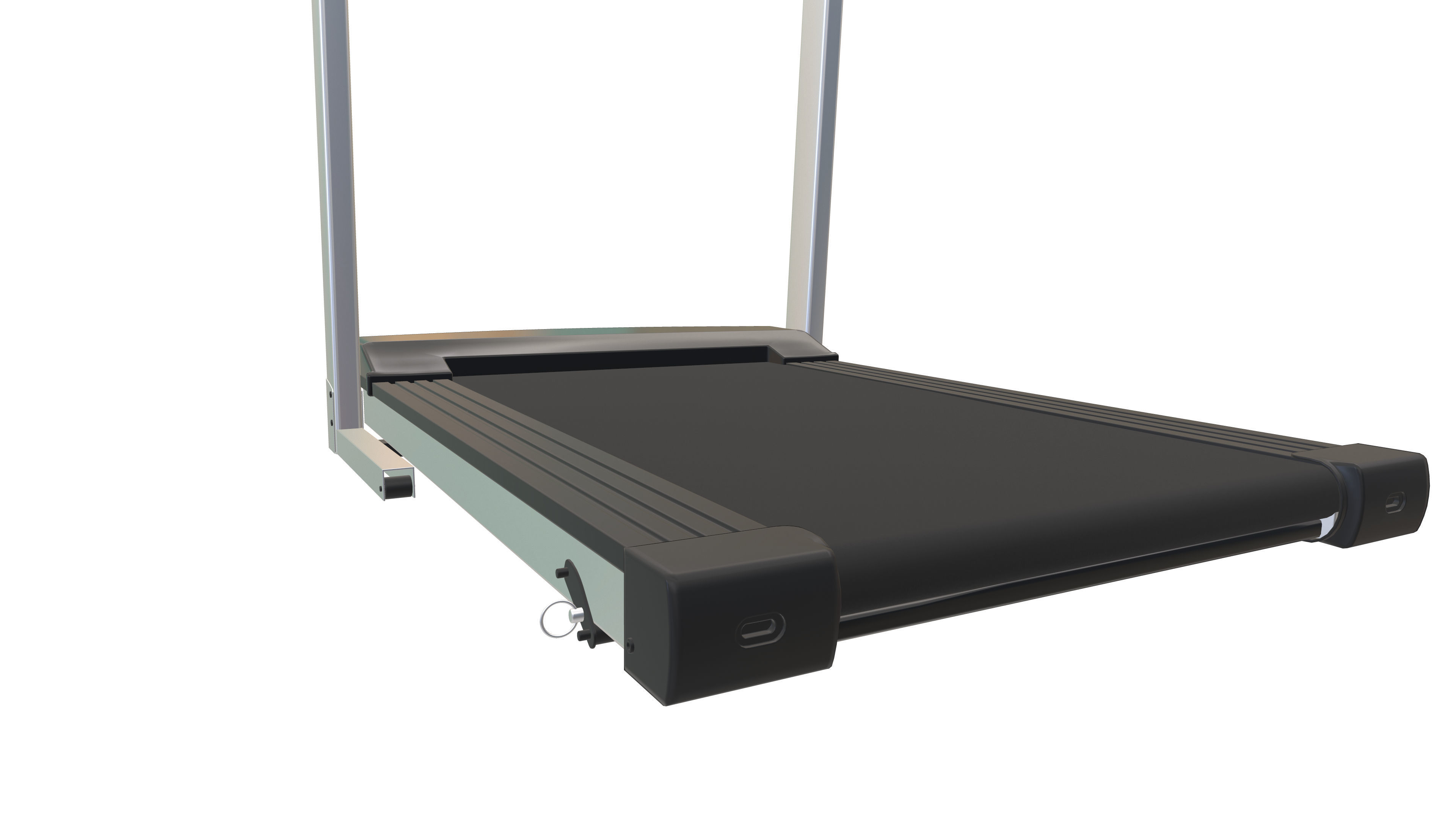Running Treadmill 3d Model VR Low-poly 3D model_9