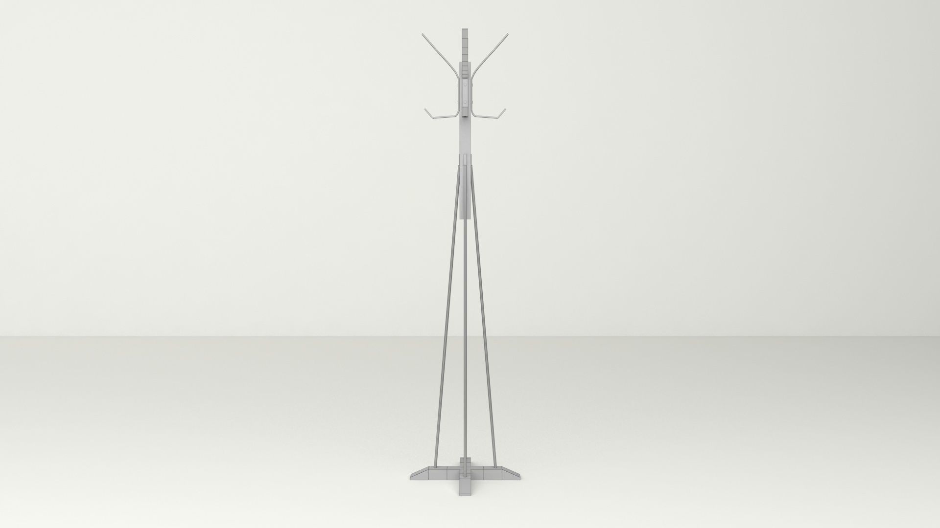 Clothes hanger Free 3D model_6