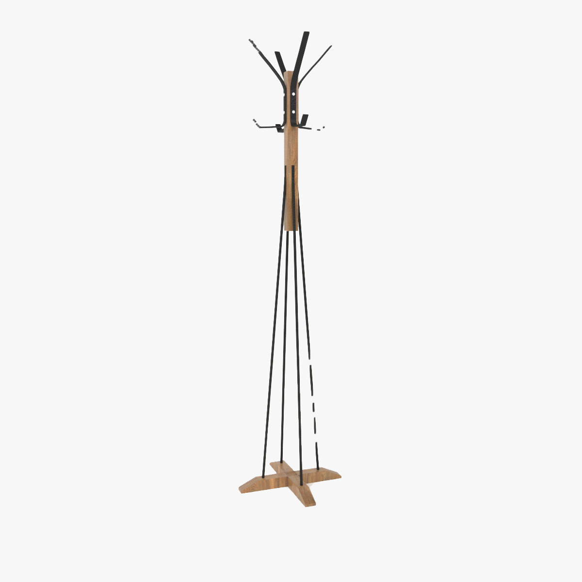 Clothes hanger Free 3D model_5