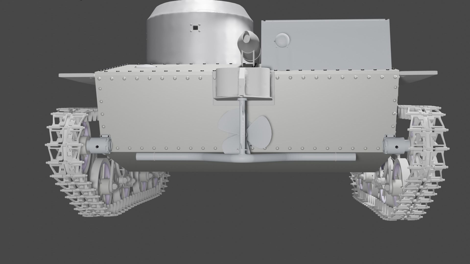 T-38 tank 3D model_9