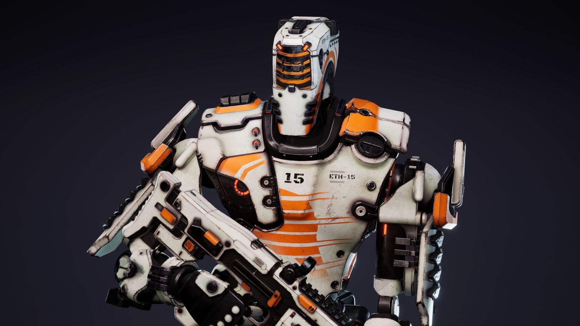 Etasphera15 apex legends weapon Low-poly 3D model_2