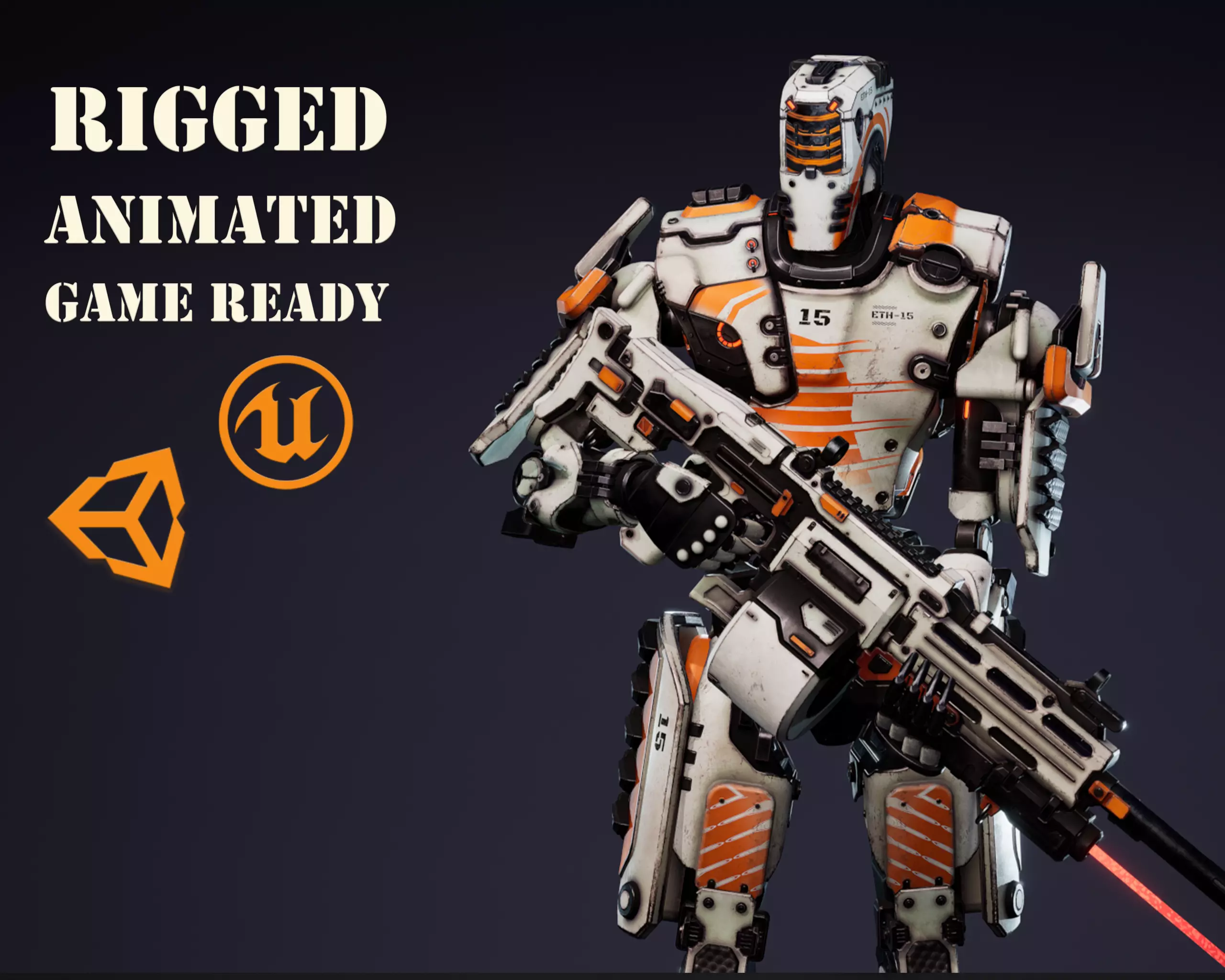 Etasphera15 apex legends weapon Low-poly 3D model_0