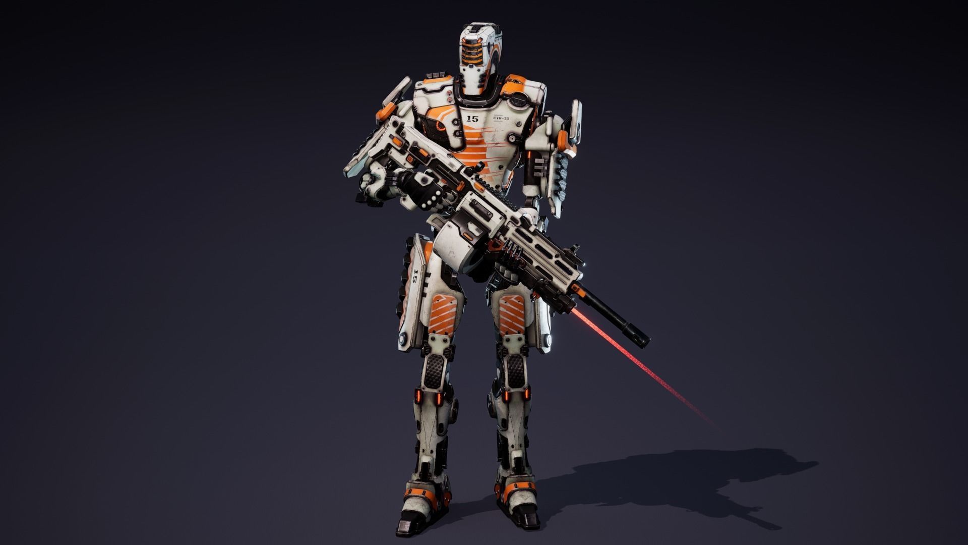 Etasphera15 apex legends weapon Low-poly 3D model_3