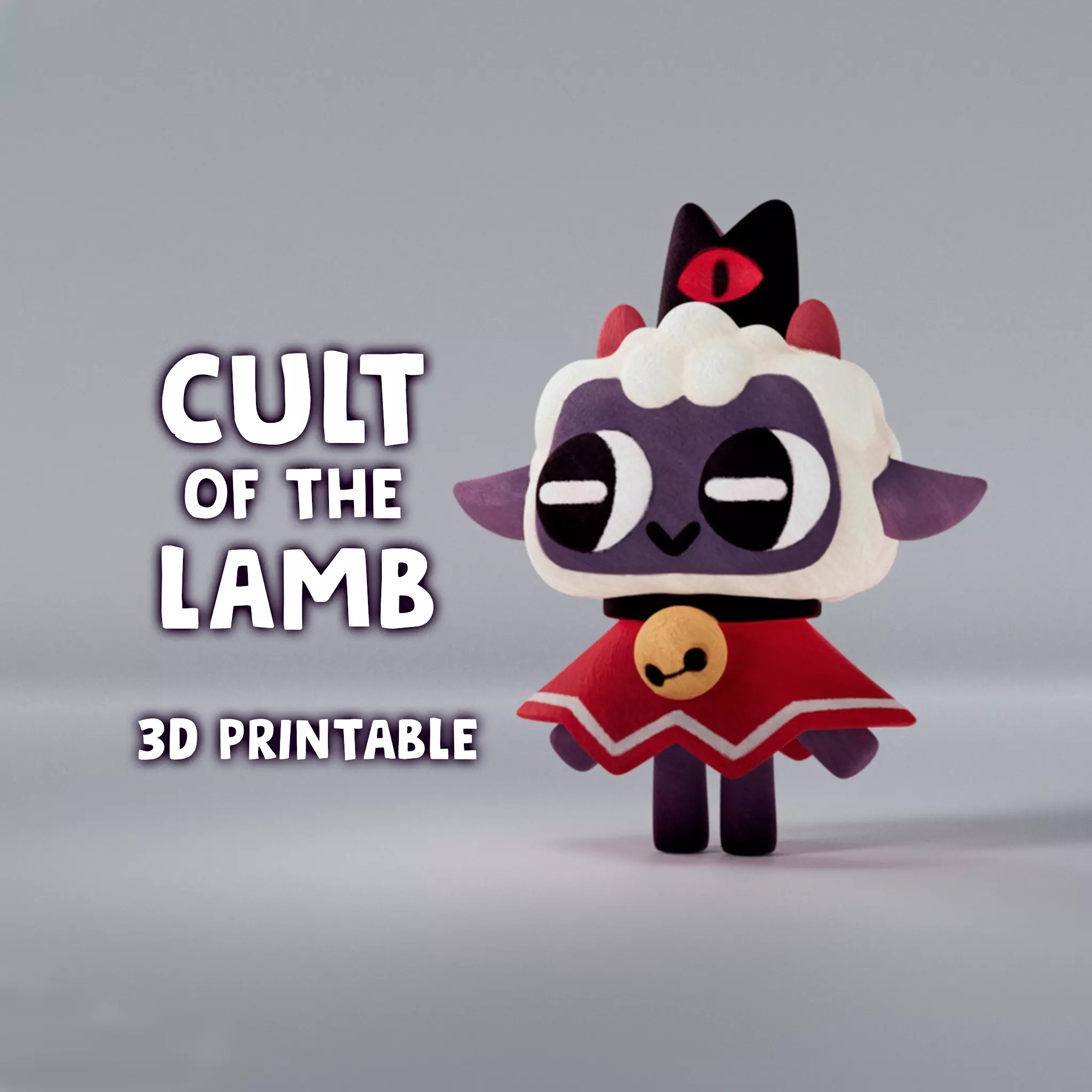 Cult of the Lamb LEADER 3D print model_0