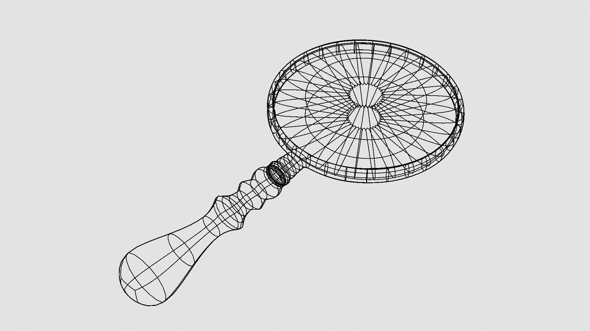 Magnifying Glass 3D model_2