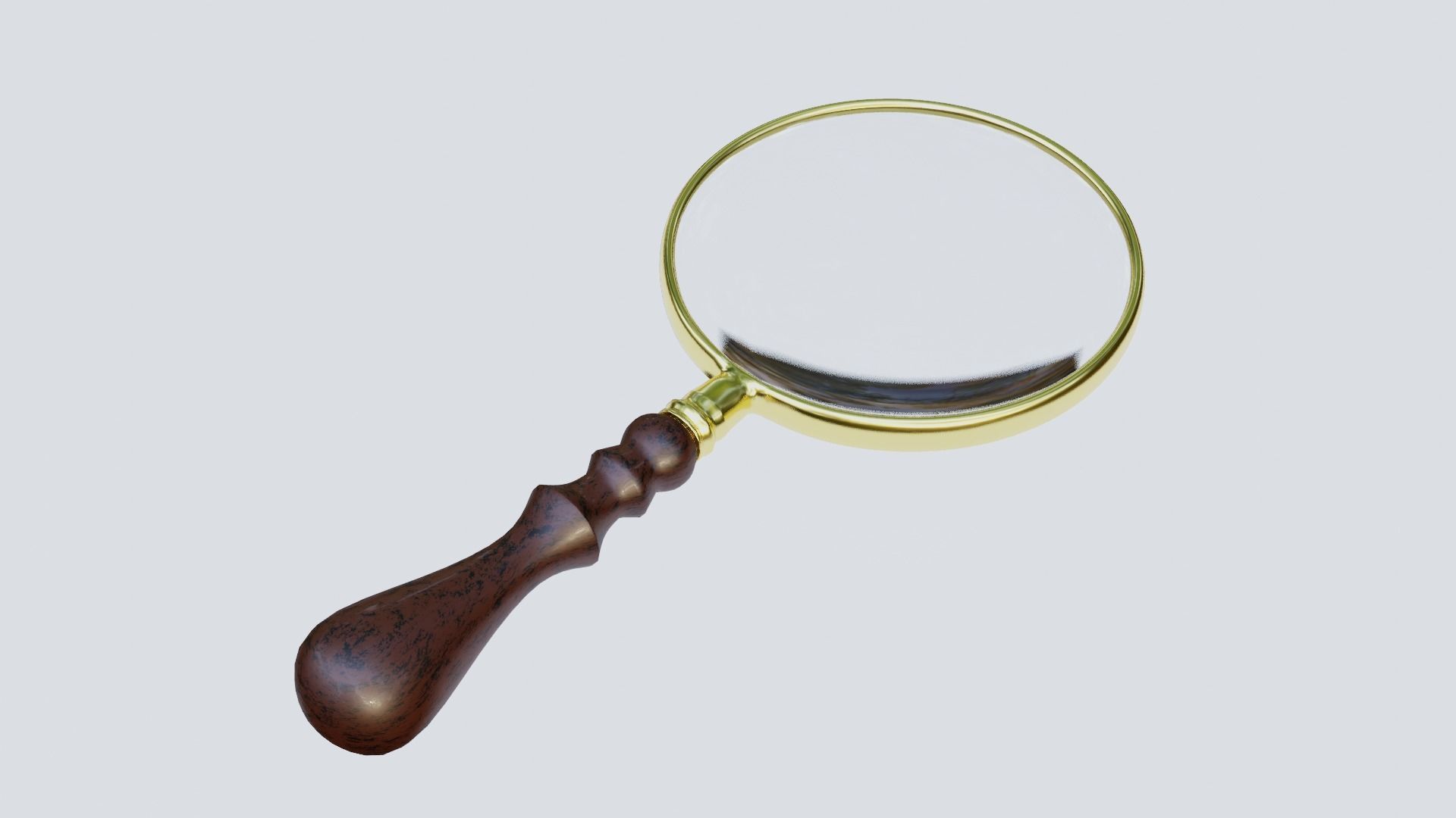 Magnifying Glass 3D model_1