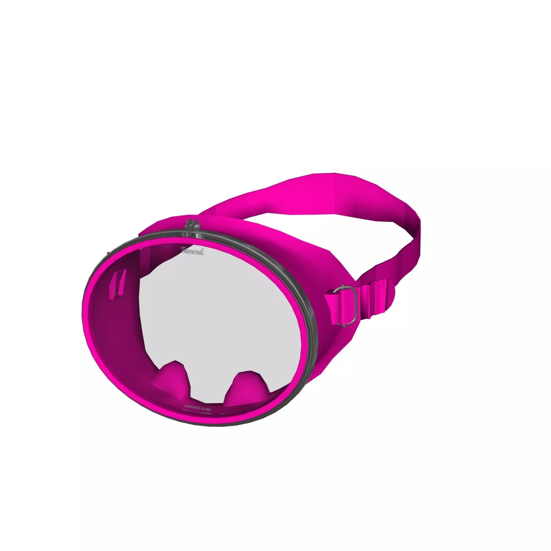 DIVING MASK 3D model_0