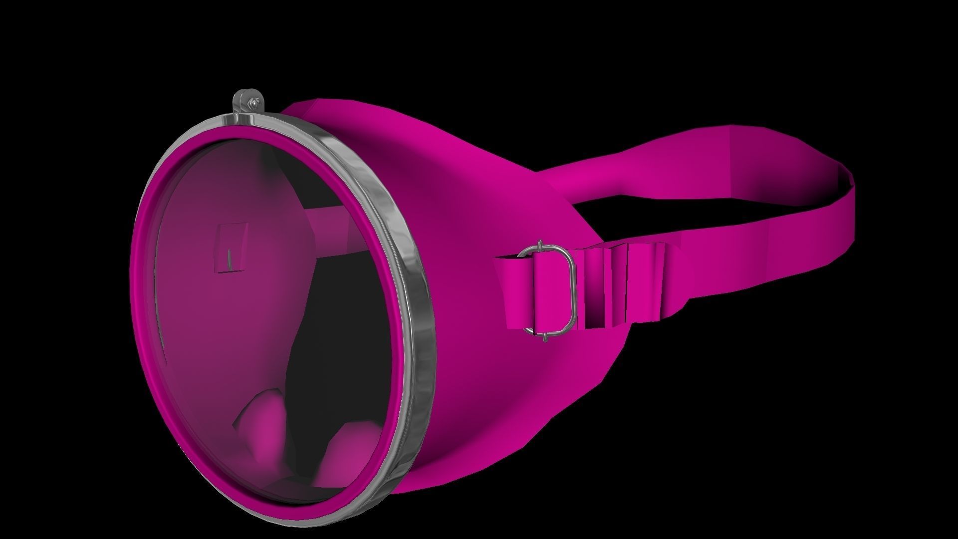 DIVING MASK 3D model_4