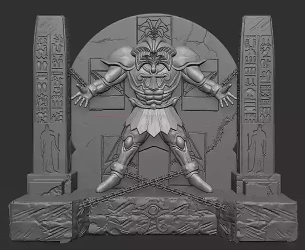 Exodia The Forbidden One print 3D