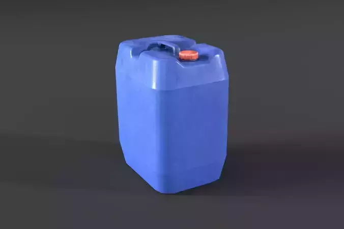 Plastic Water Gallon Low-poly 3D model