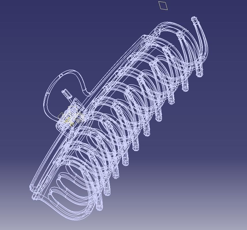 5 Inches Large Claw Clip Regular Curve 3D print model_35