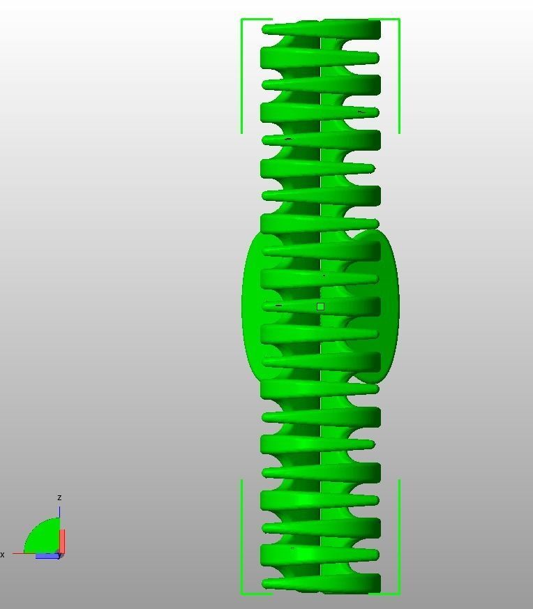 5 Inches Large Claw Clip Regular Curve 3D print model_49