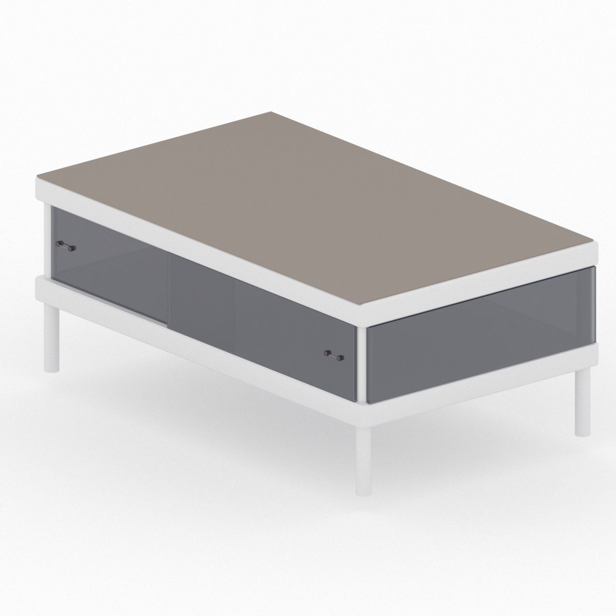Coffee Table Free 3D model_6