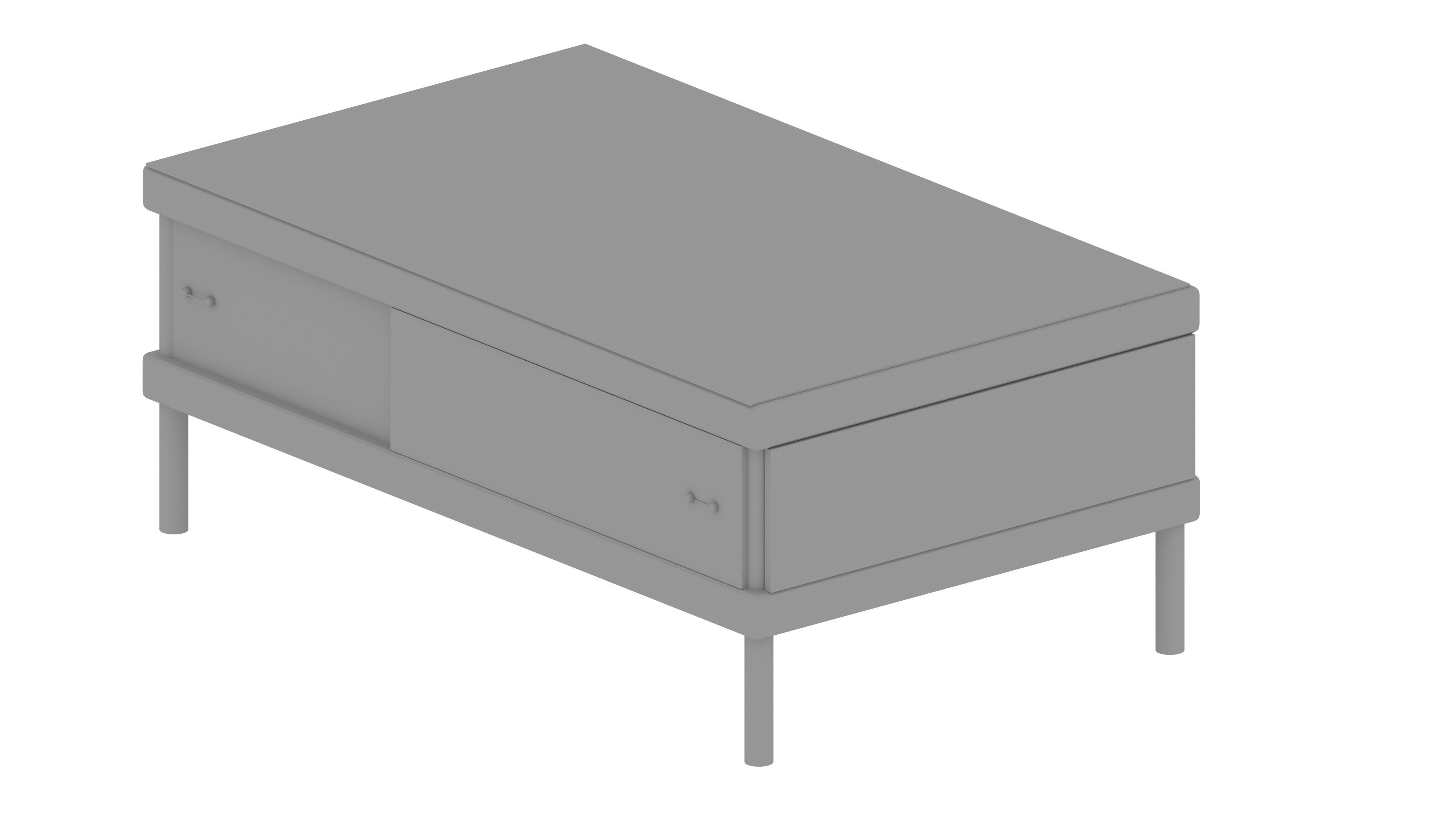 Coffee Table Free 3D model_16